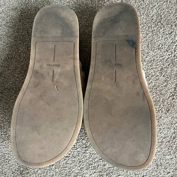 Dolce Vita Women's Cream Woven Sandals - Picture 2 of 7